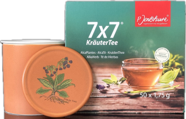 P. Jentschura 7x7 KräuterTee Filterbeutel | 49-Kräuter Basentee
